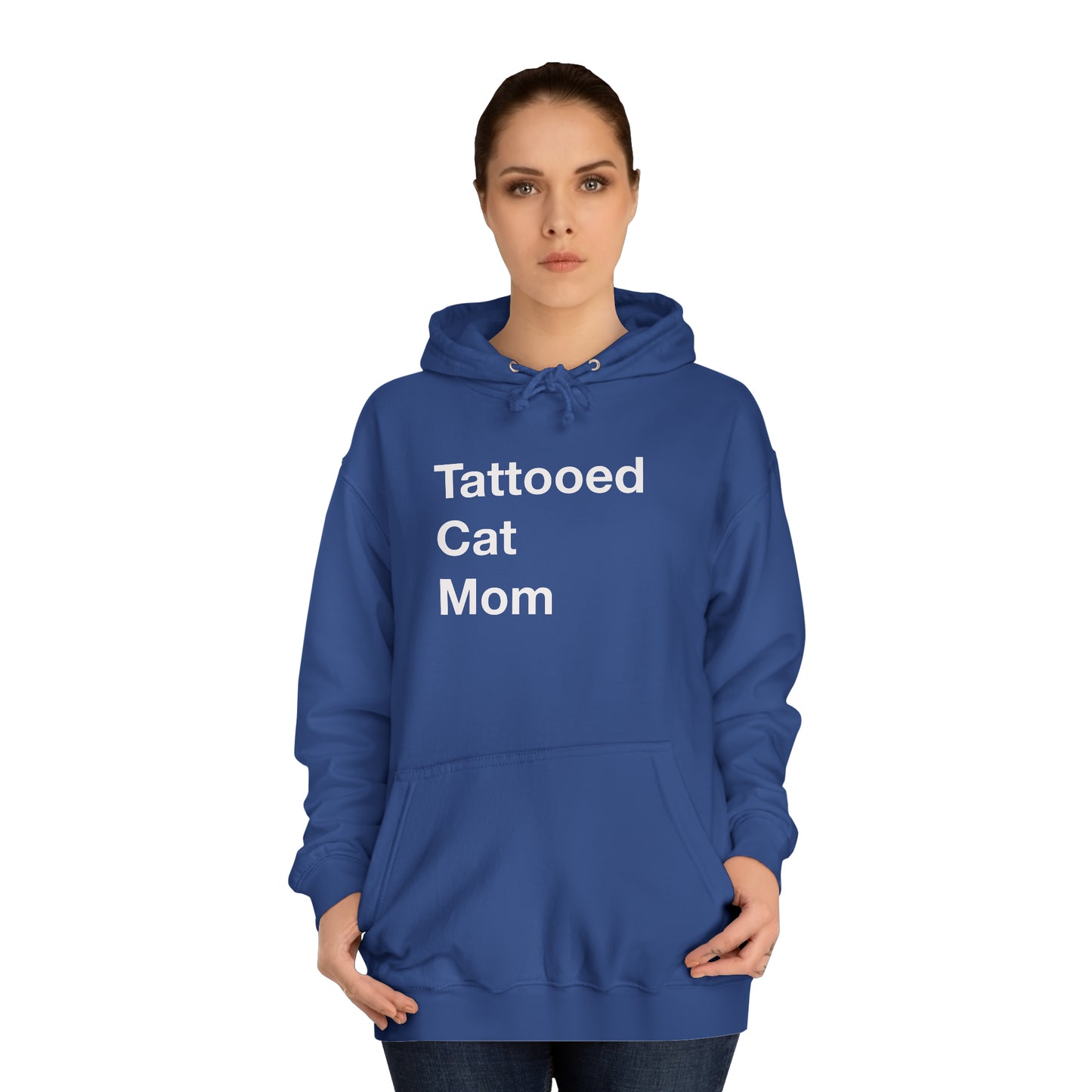 Tattooed Cat Mom Hoodie