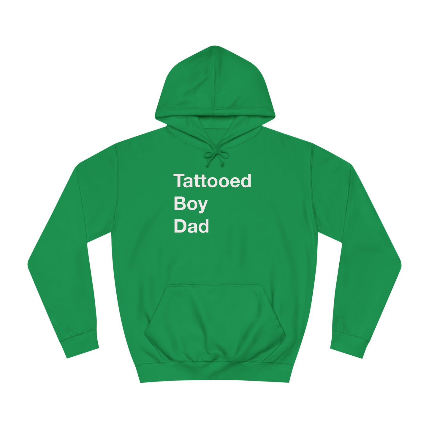 Tattooed Boy Dad Hoodie