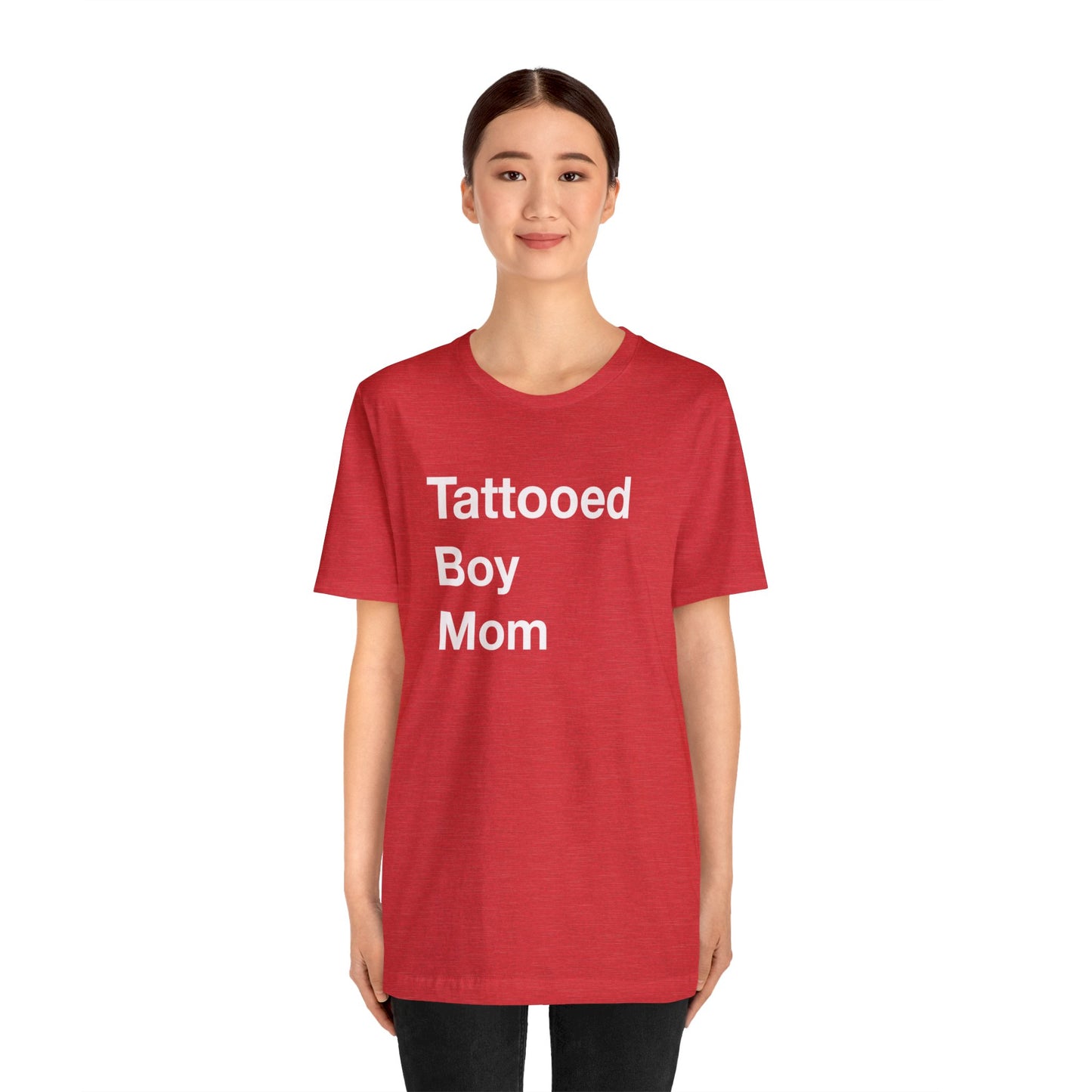 Tattooed Boy Mom Short Sleeve Tee