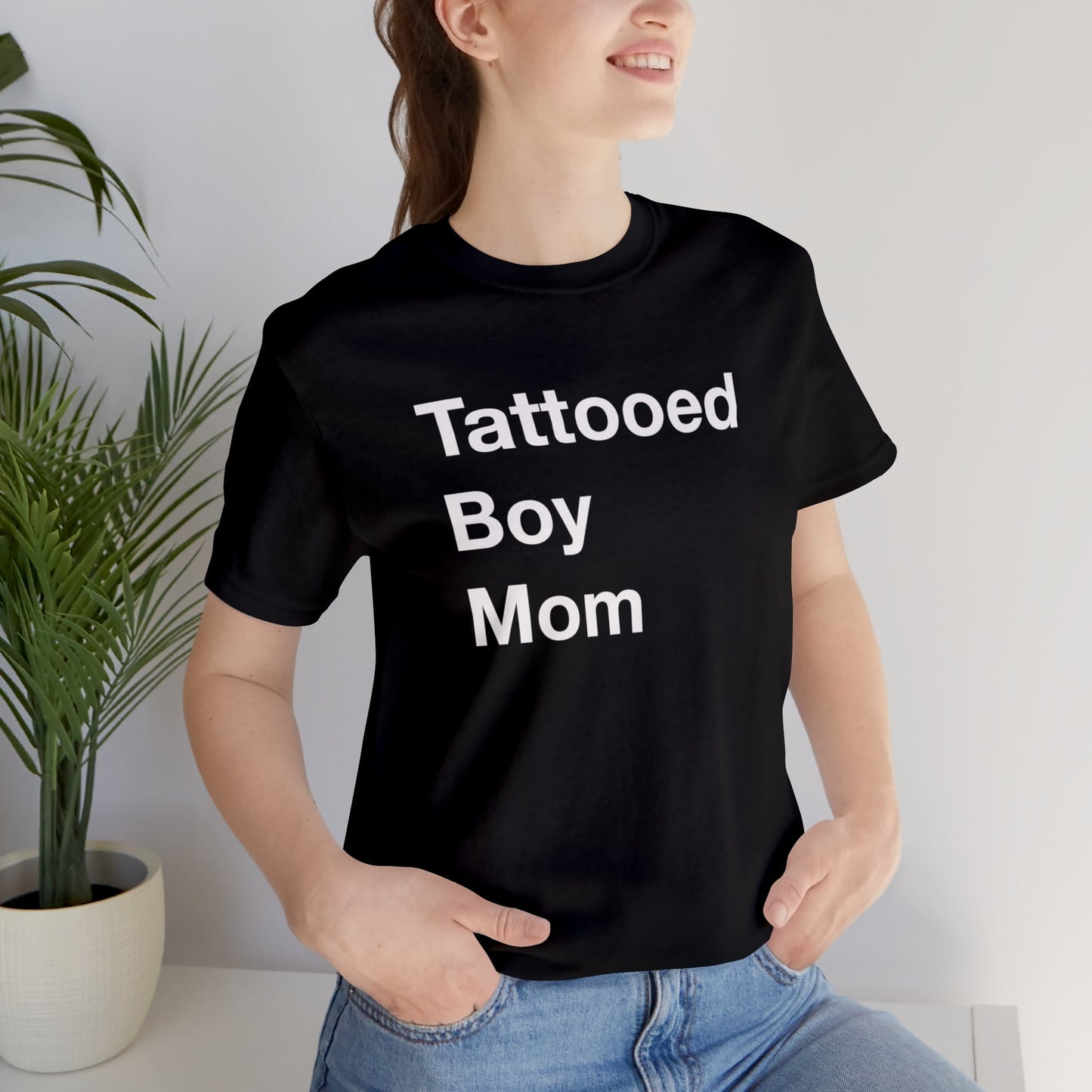 Tattooed Boy Mom Short Sleeve Tee