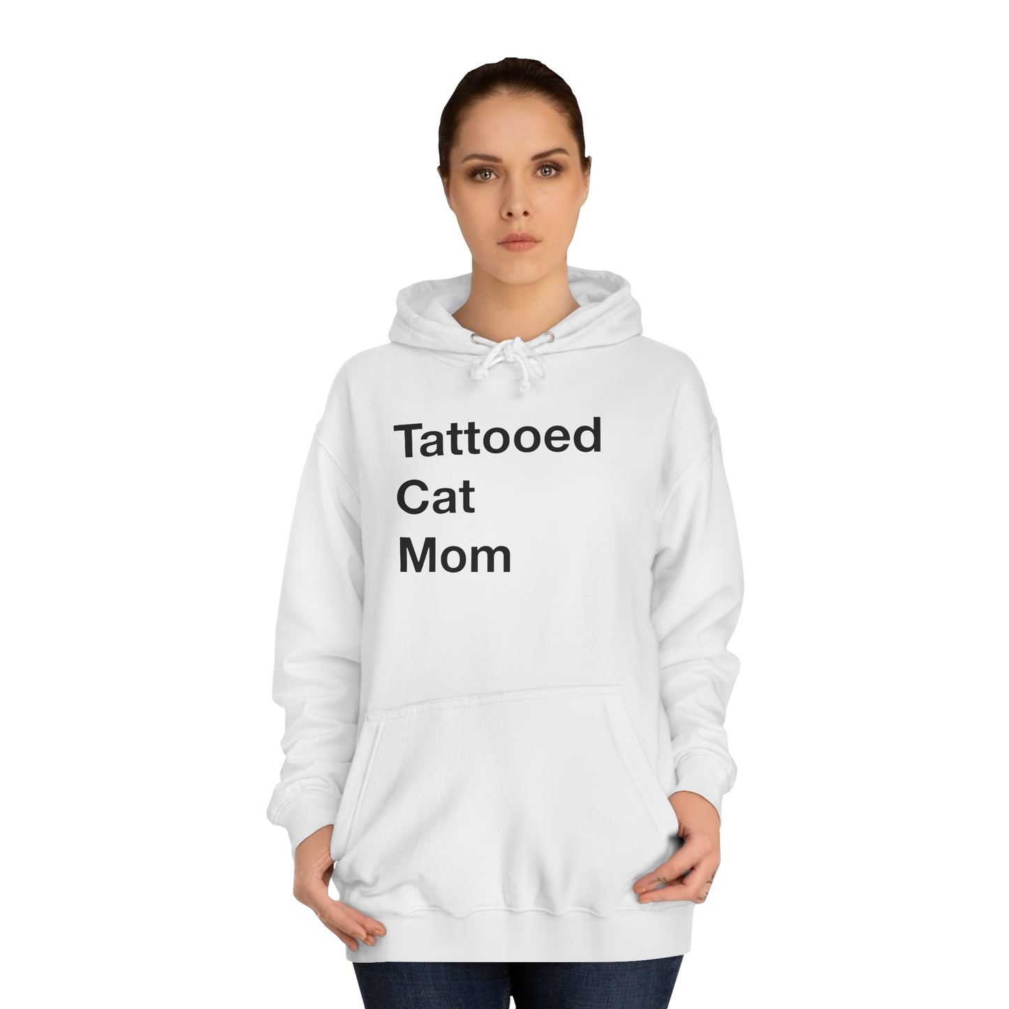 Tattooed Cat Mom Hoodie