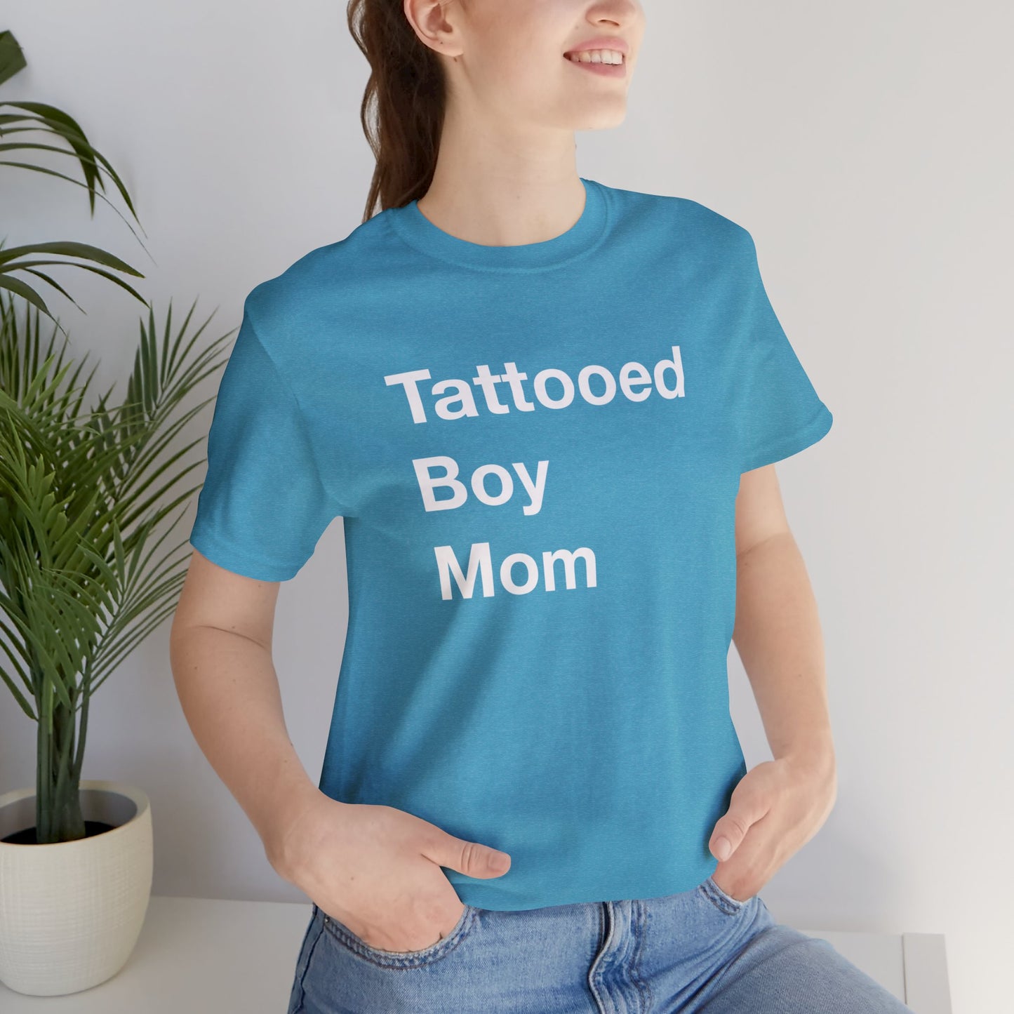 Tattooed Boy Mom Short Sleeve Tee