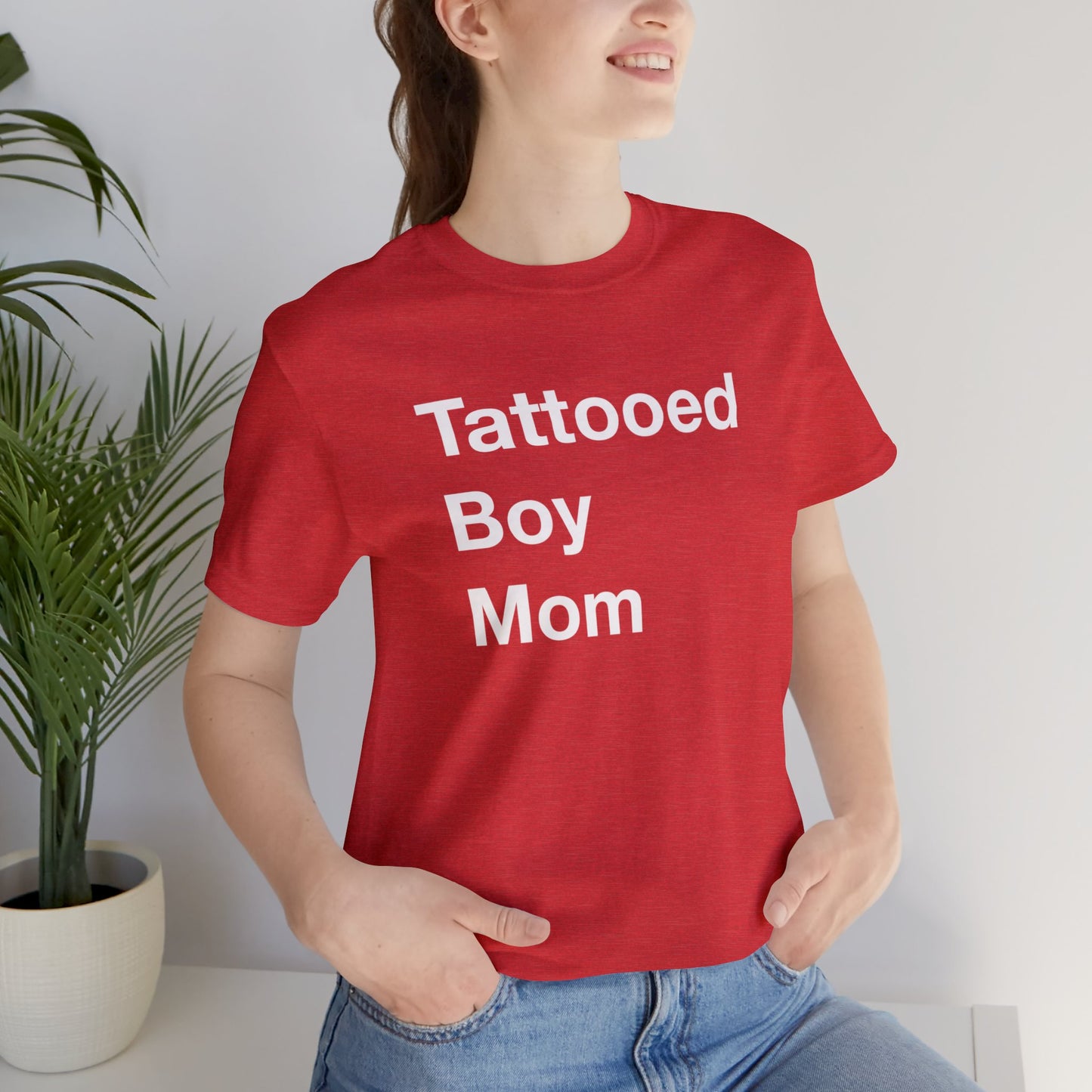 Tattooed Boy Mom Short Sleeve Tee