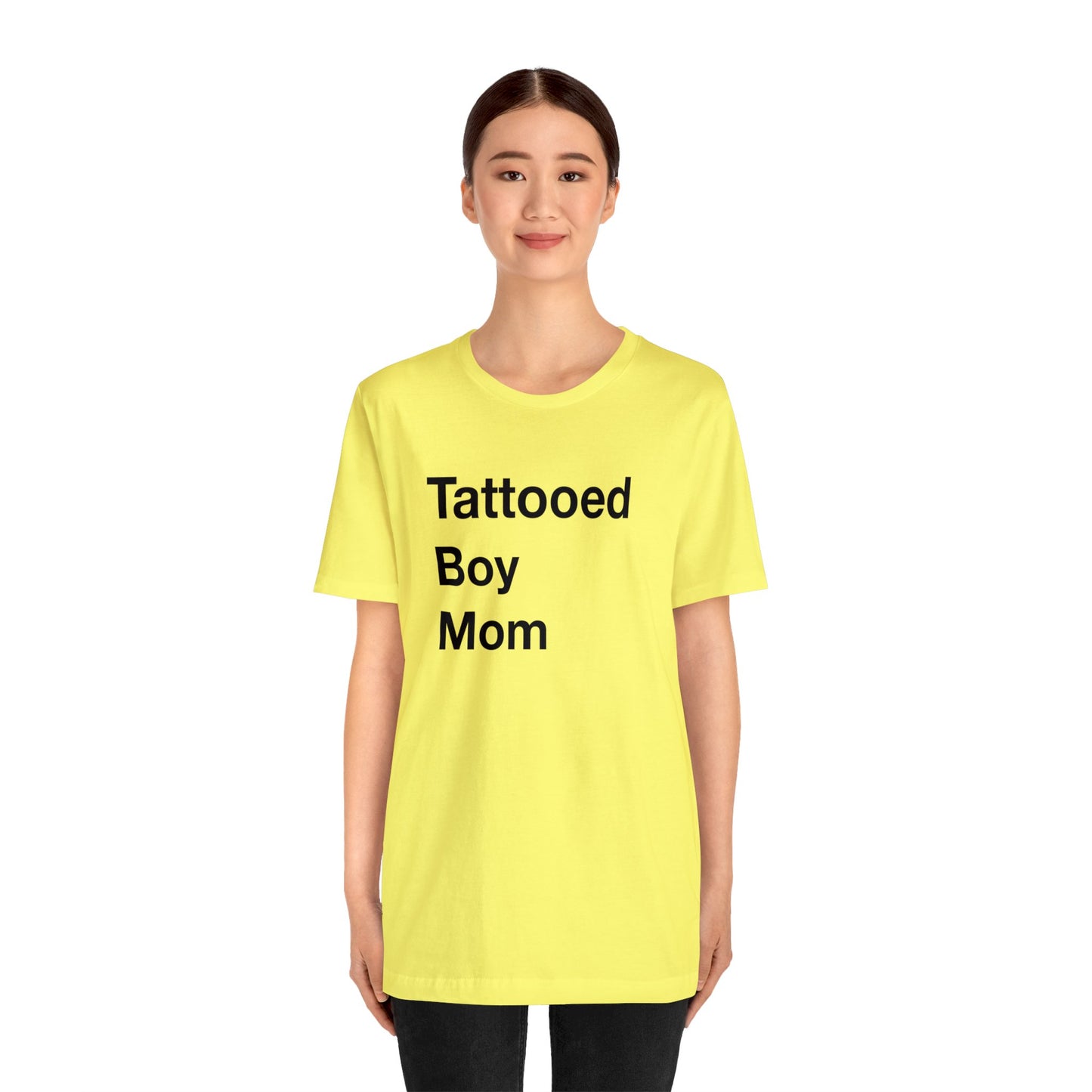 Tattooed Boy Mom Short Sleeve Tee