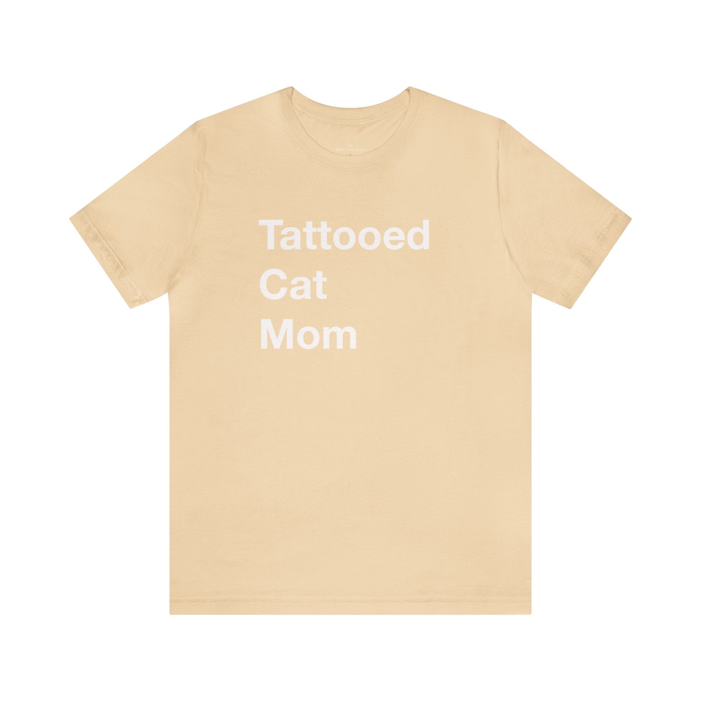 Tattooed Cat Mom Short Sleeve Tee