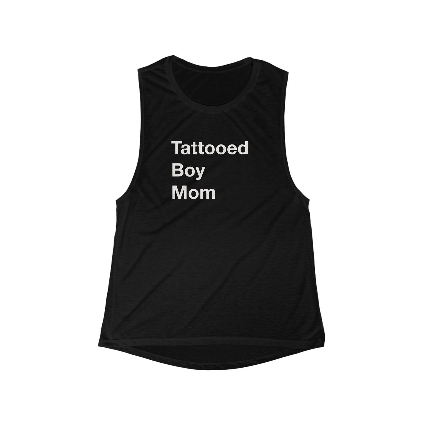 Tattooed Boy Mom Muscle Tank