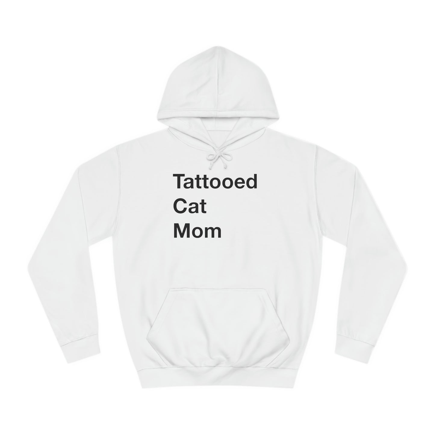 Tattooed Cat Mom Hoodie