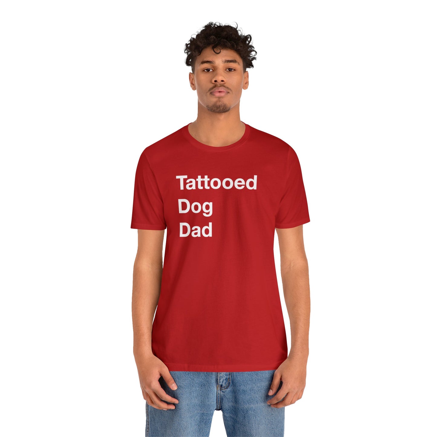 Tattooed Dog Dad Short Sleeve Tee