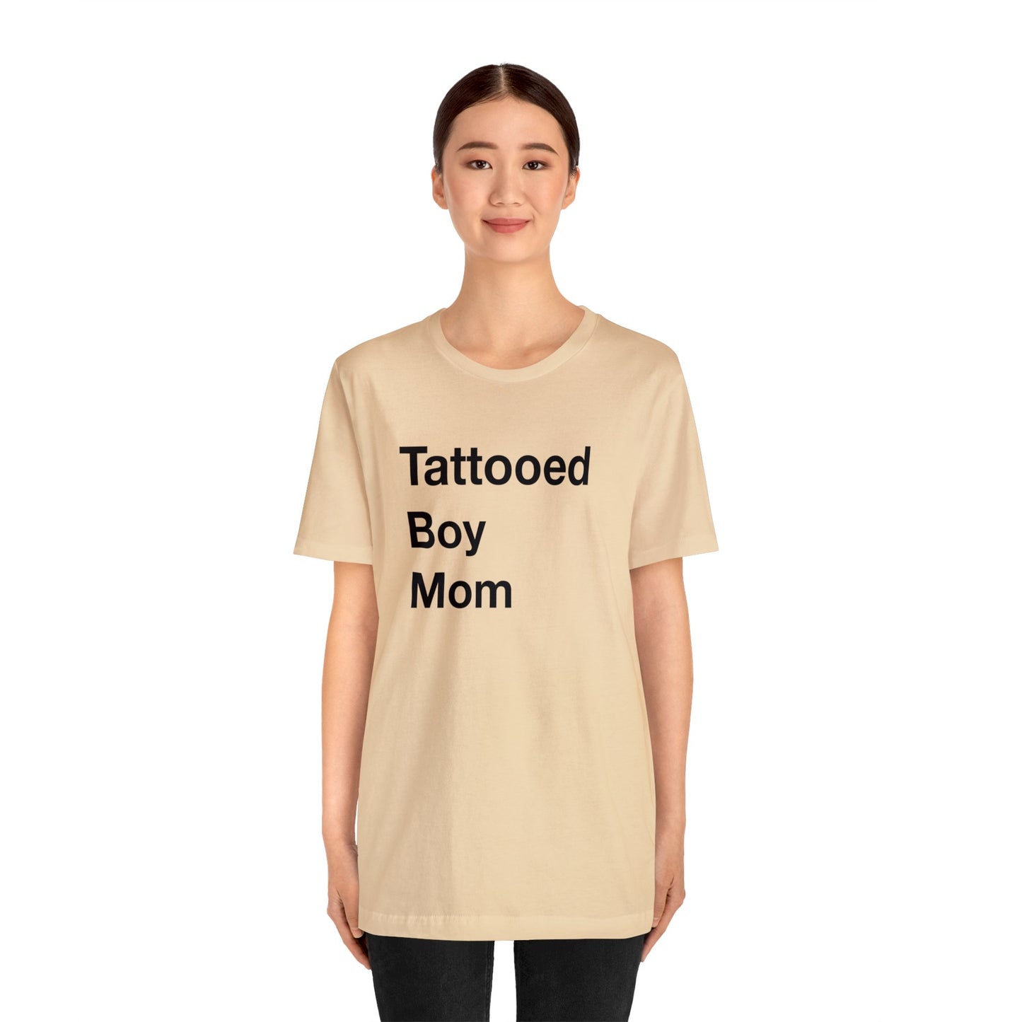 Tattooed Boy Mom Short Sleeve Tee