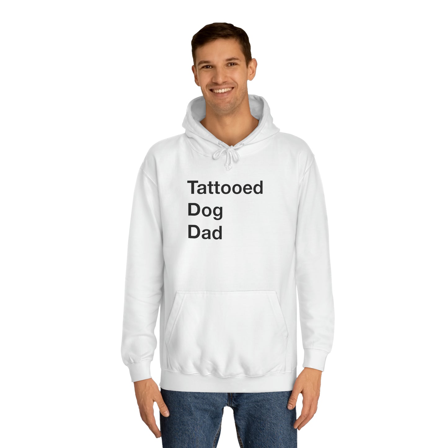 Tattooed Dog Dad Hoodie