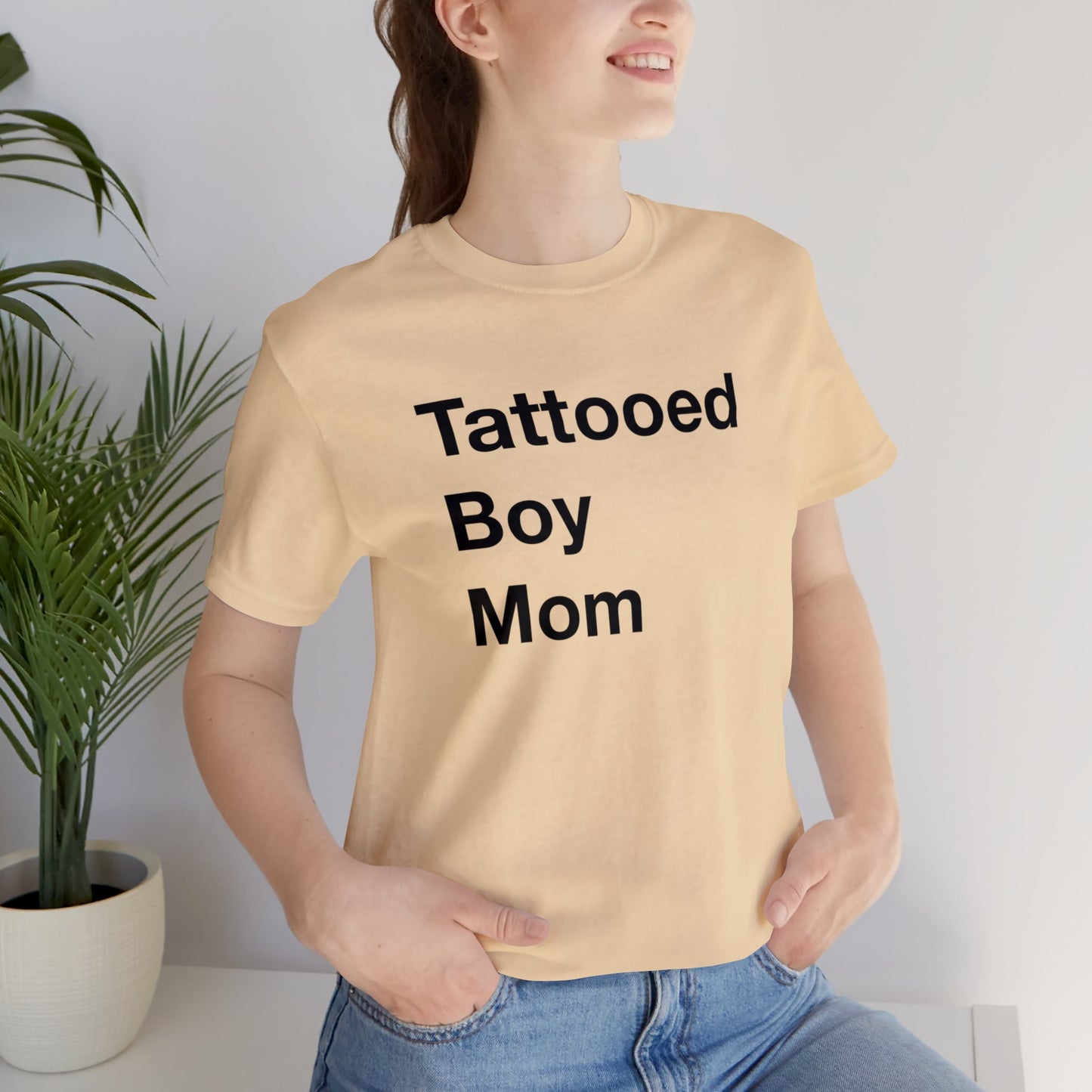 Tattooed Boy Mom Short Sleeve Tee