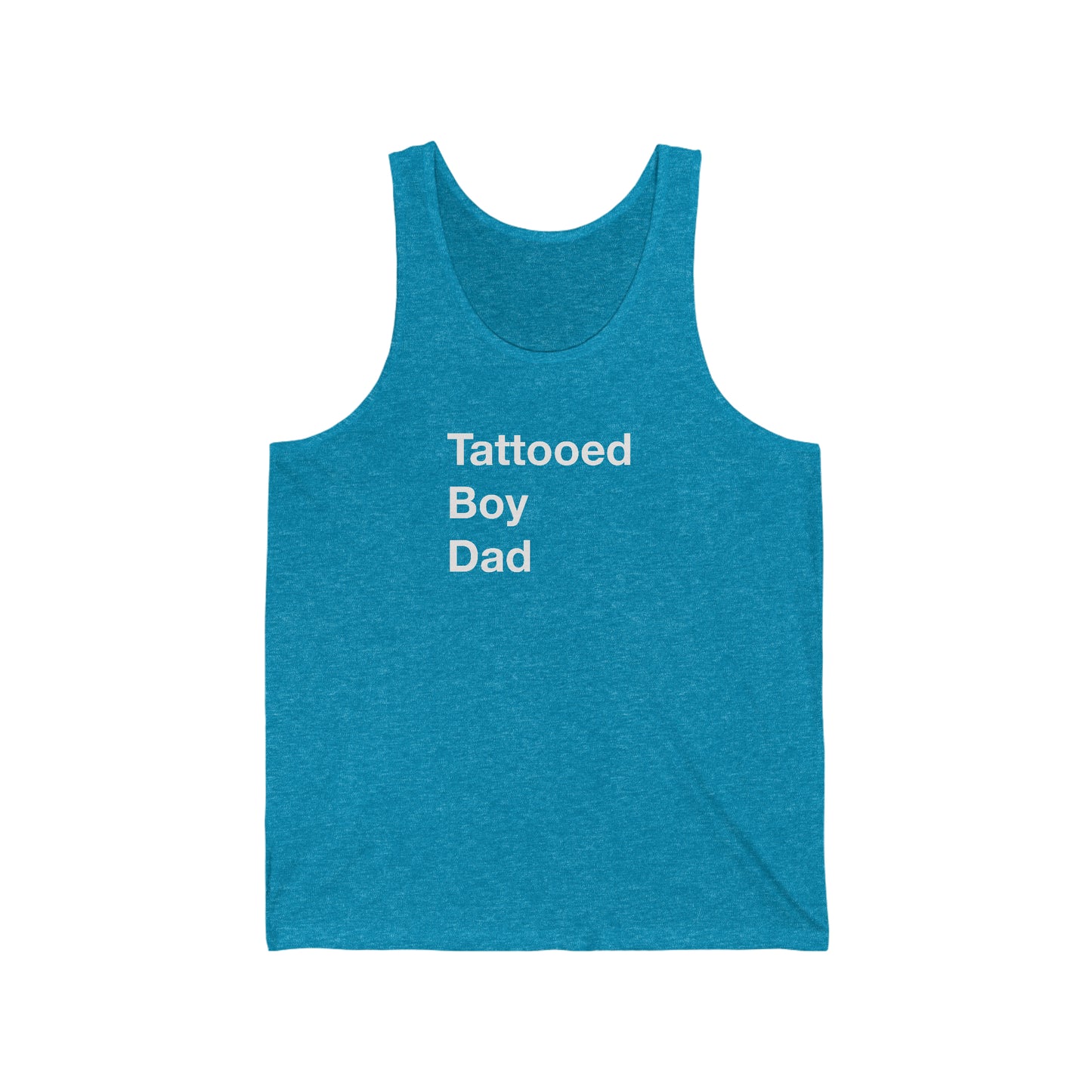 Tattooed Boy Dad Jersey Tank