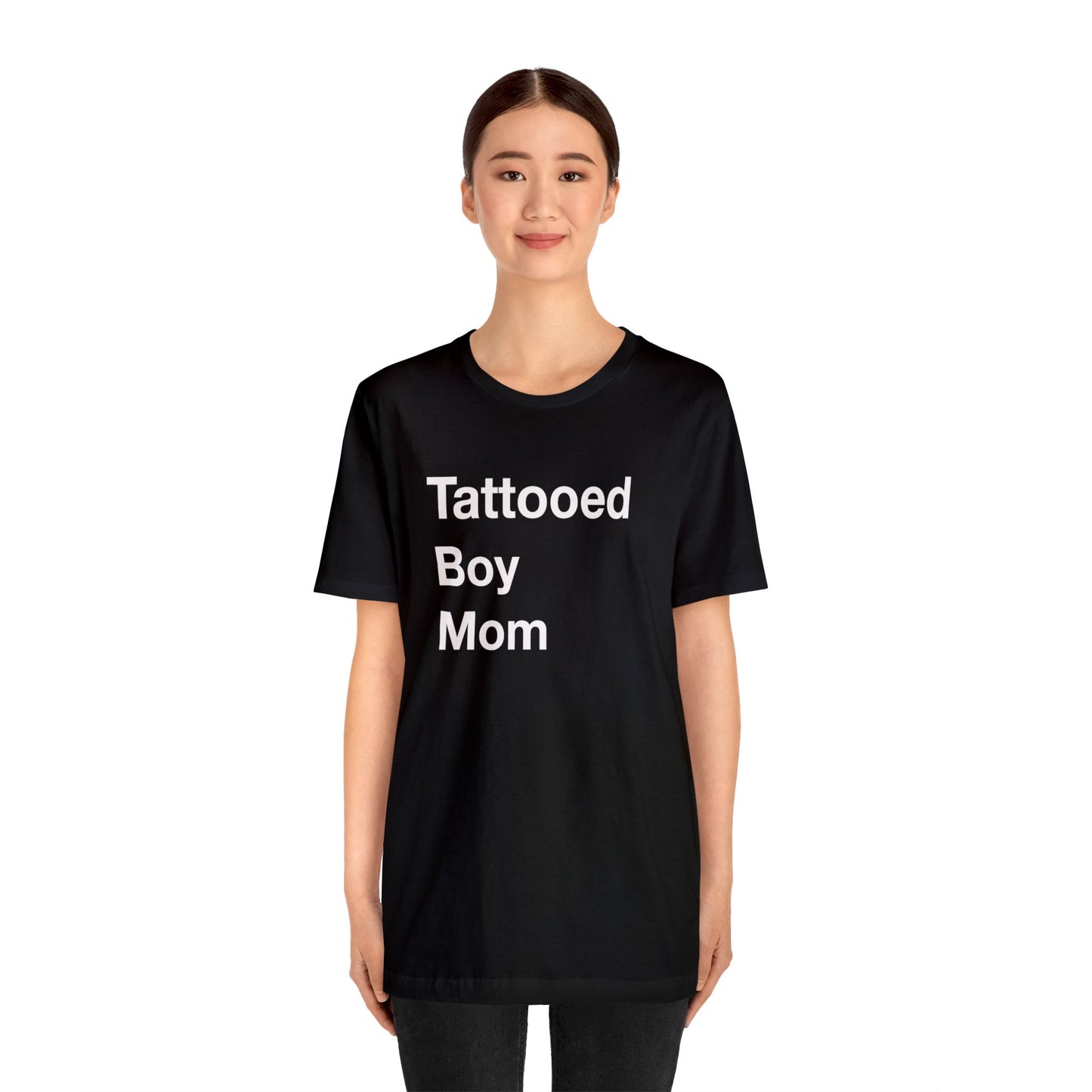 Tattooed Boy Mom Short Sleeve Tee