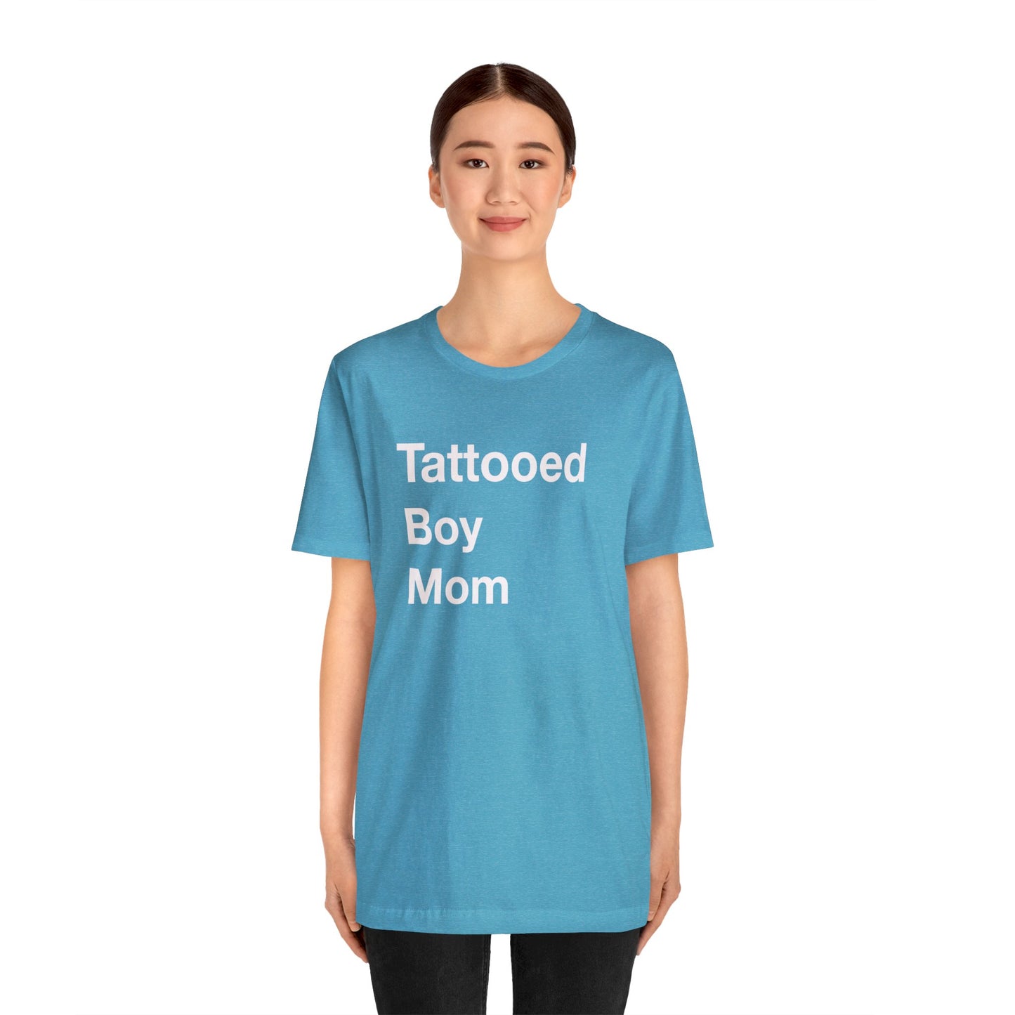 Tattooed Boy Mom Short Sleeve Tee