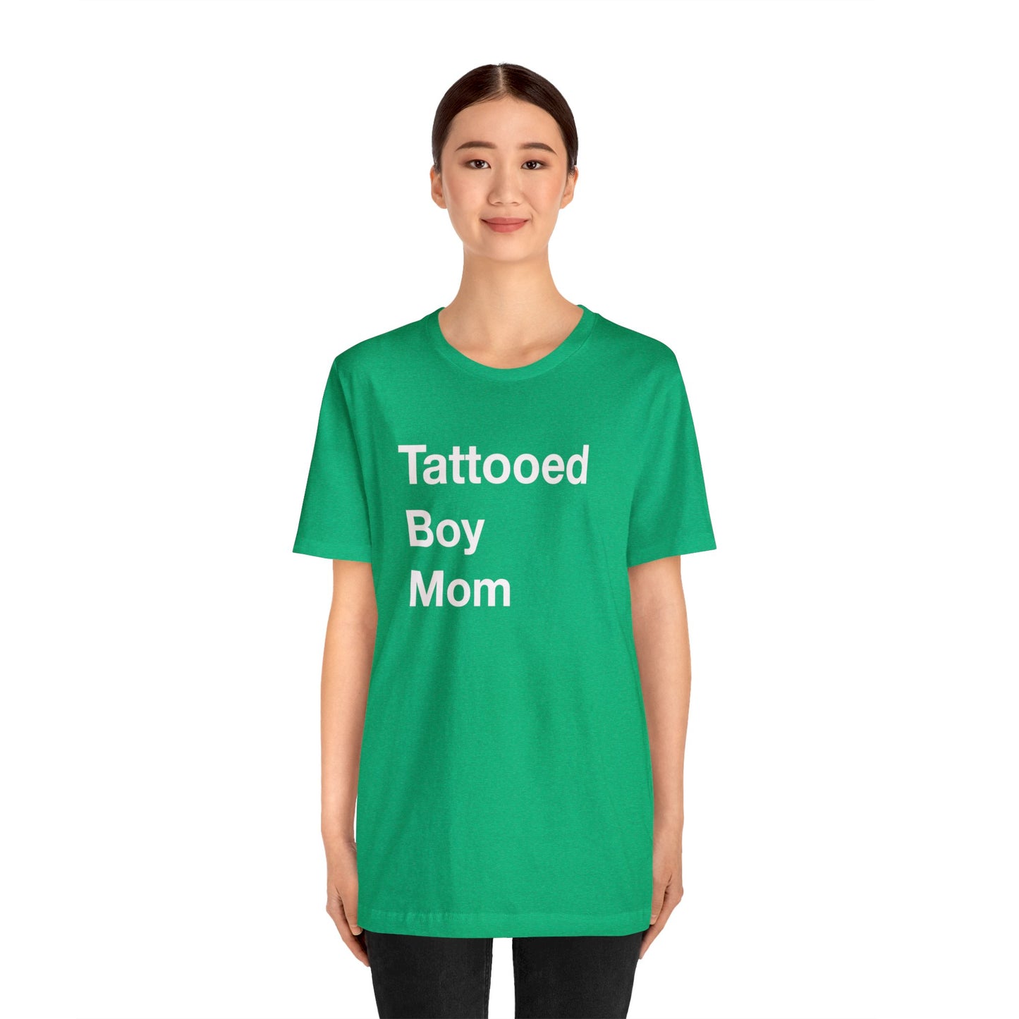 Tattooed Boy Mom Short Sleeve Tee