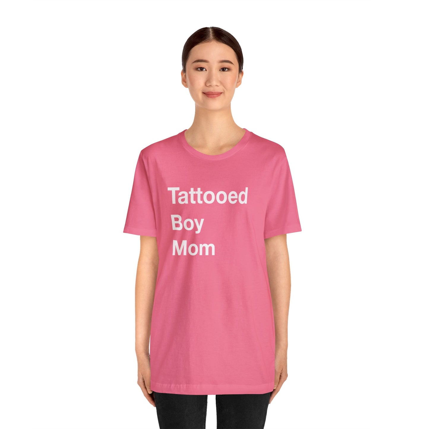 Tattooed Boy Mom Short Sleeve Tee