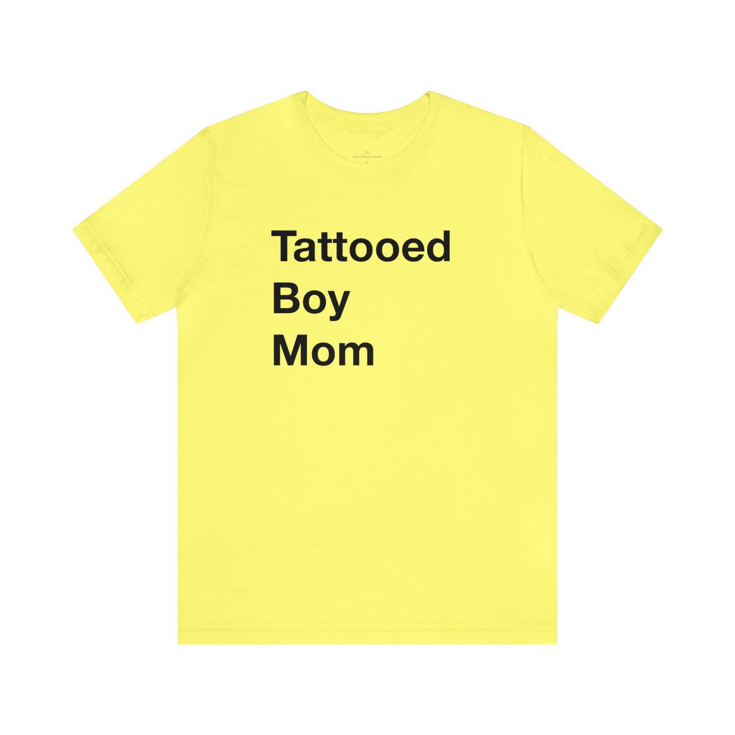 Tattooed Boy Mom Short Sleeve Tee