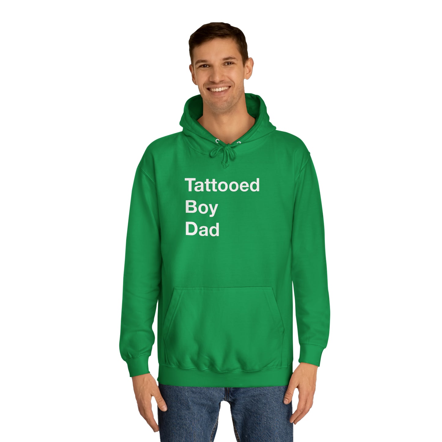 Tattooed Boy Dad Hoodie