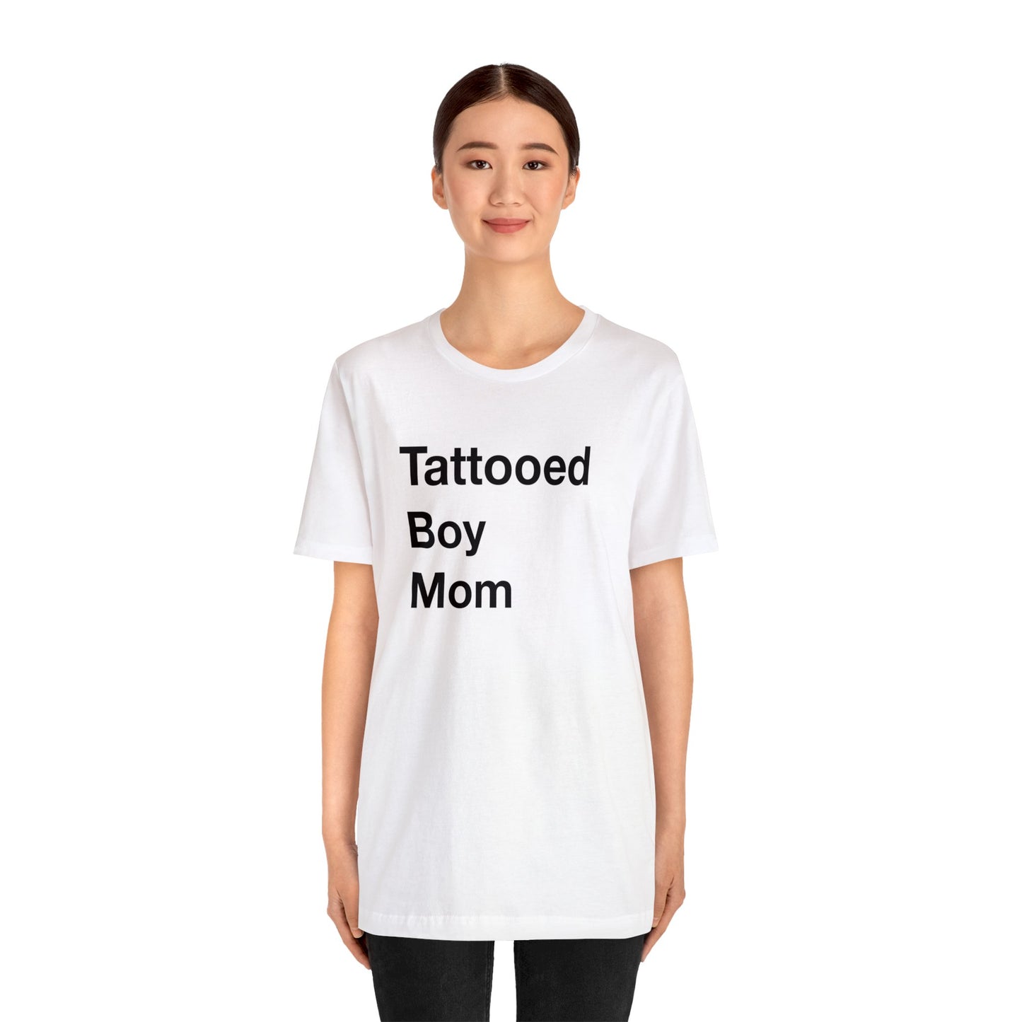 Tattooed Boy Mom Short Sleeve Tee