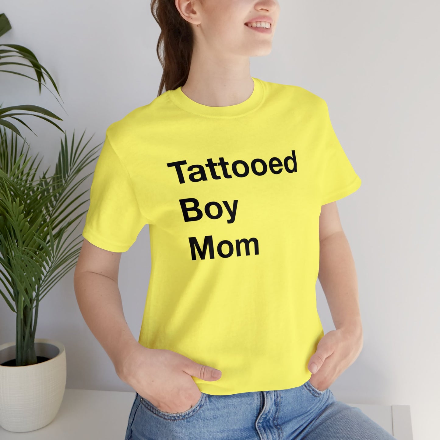 Tattooed Boy Mom Short Sleeve Tee