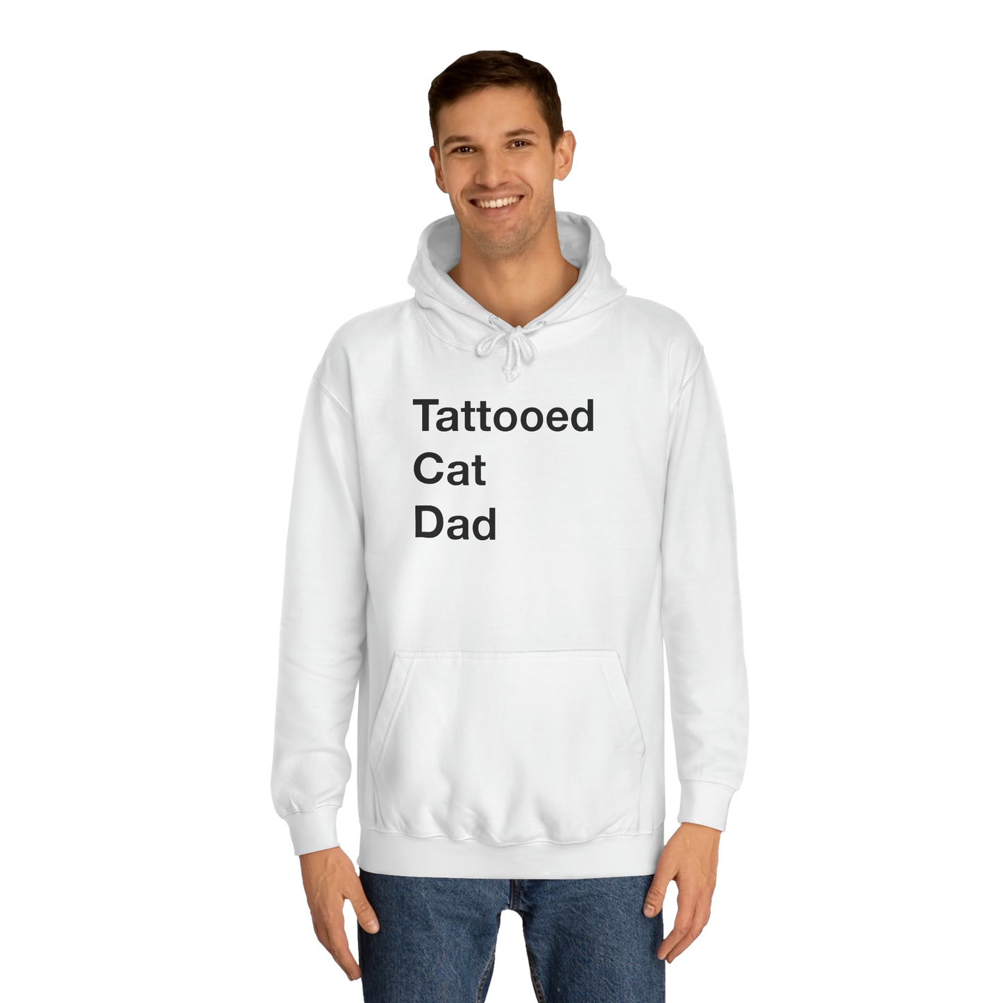 Tattooed Cat dad Hoodie