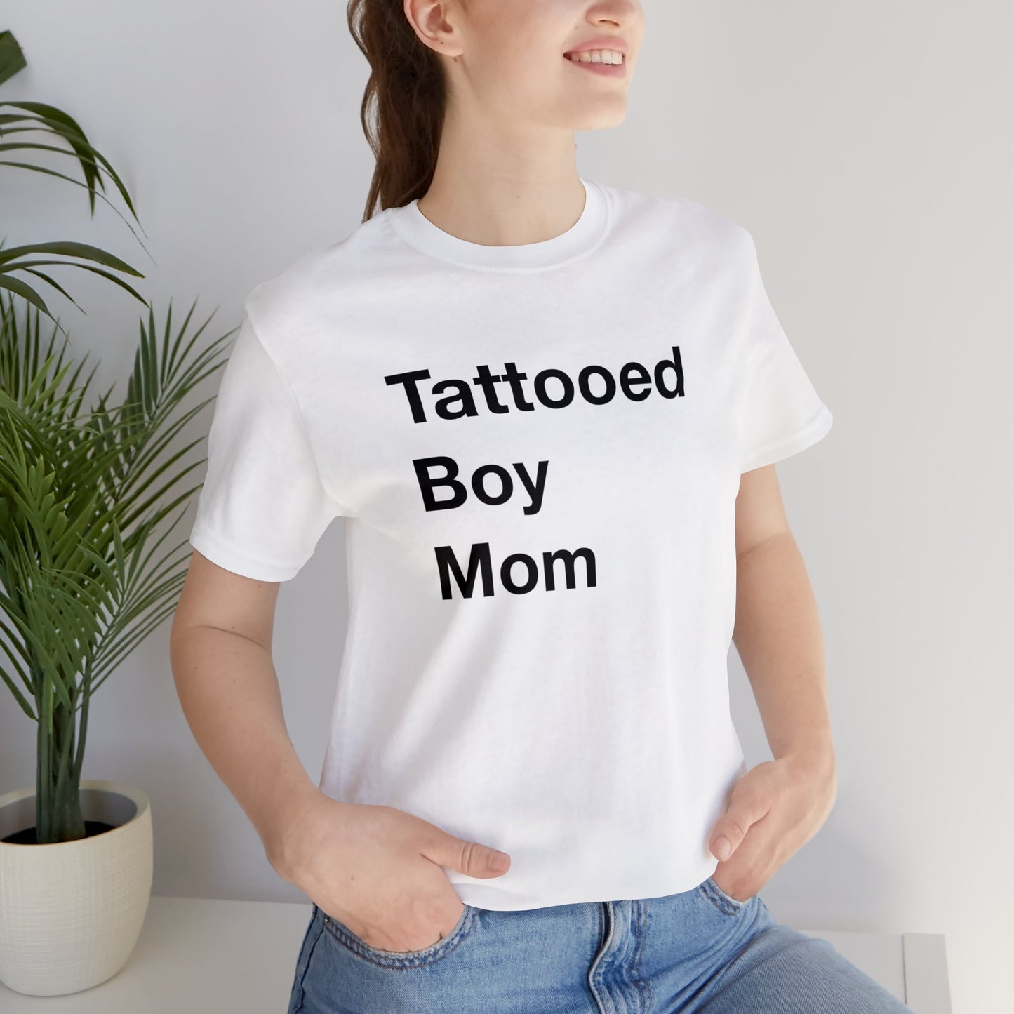 Tattooed Boy Mom Short Sleeve Tee